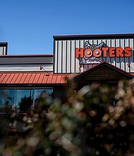 A Hooters restaurant in Rohnert Park, California, which is not closed. However, several dozen others have abruptly shuttered this week.
Mandatory Credit:	David Paul Morris/Bloomberg via Getty Images via CNN Newsource