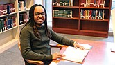 Tev’n Powers discusses his “Fugitive Data Portraits” project, revealing stories of self emancipation from Virginia’s archival records during a virtual talk hosted by the Library of Virginia.