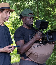 On Saturday, May 31, crew members Ahmed Bouazzaoui and Tray Bien worked with Journey for Change and 5 Rivers Film to document 25 students from Richmond Hill’s Armstrong
Leadership Program as they walked the Trail of the Enslaved from Ancarrow’s Landing to Lumpkin’s Jail. The walk and filming were part of the students’ graduation retreat.