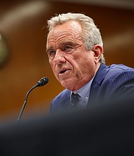 US Secretary of Health and Human Services Robert F. Kennedy Jr. testifies before the Senate HELP committee on May 20 in Washington, DC.
Mandatory Credit:	Tasos Katopodis/Getty Images/File via CNN Newsource
