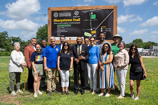 Sharpstown Trail Ribbon Cutting Event/