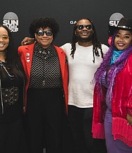 (L to R: Dara Tucker, Amythyst Kiah, Blessing Offor, Saaneah; photo credit: 353 Media Group/NMAAM)
