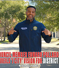 Houston City Council Member Edward Pollard representing District J