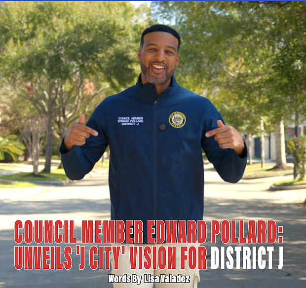 Houston City Council Member Edward Pollard representing District J