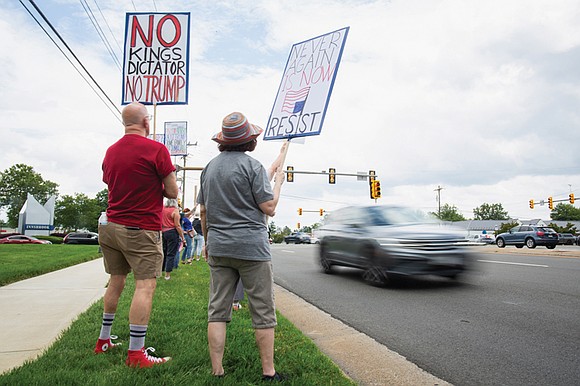 On June 14, protesters nationwide plan to rally against the Trump administration in a series of coordinated events. On June 14, protesters nationwide plan to rally against the Trump administration in a series of coordinated events.