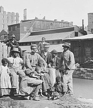 Free Black Richmonders, as seen in 1865. Library of Congress.