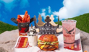 How to Train Your Dragon menu from Burger King®