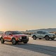 The 2025 Hyundai Santa Cruz XRT and Limited are photographed in California City, Calif., on Feb. 22, 2024.