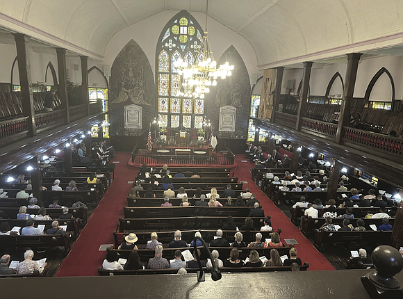 People of faith gathered again at Mother Emanuel AME on Tuesday just like they did 10 years ago, searching for … People of faith gathered again at Mother Emanuel AME on Tuesday just like they did 10 years ago, searching for …