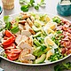 Cobb salad is heavy on protein-rich ingredients like eggs and bacon.
Mandatory Credit:	YelenaYemchuk/iStockphoto/Getty Images via CNN Newsource