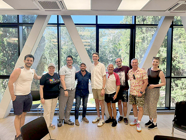 North America’s Pride Delegation/📸 Image Credit: Jewish Federations of North America / Tammi Wallace / Houston Style Magazine