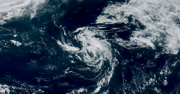 An area of stormy weather in the open Atlantic Ocean between Bermuda and the Azores became Tropical Storm Andrea on …
