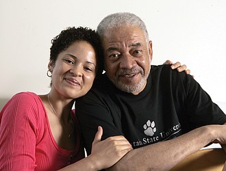 Bill Withers and his daughter Kori Withers as seen in Beverly Hills, Calif., in 2006. The daughter singer-songwriter will perform songs from her father’s catalog at the Cultural Arts Center at Glen Allen on June 28.