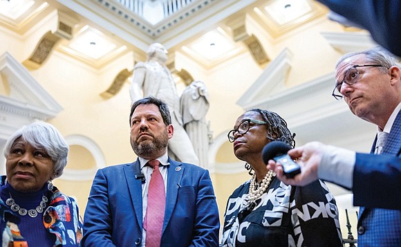 Nine Virginia Senate Democrats are suing three university rectors over the gubernatorial appointment of board members, they announced Tuesday, opening … Nine Virginia Senate Democrats are suing three university rectors over the gubernatorial appointment of board members, they announced Tuesday, opening …