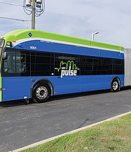 GRTC will roll out new 60-foot articulated buses to the public July 8 during its “TAP into Transit Day.”