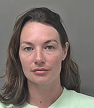 Lucy Roberts, a former jewelry store manager in the UK, was sentenced to 28 months in prison for the theft, police said.
Mandatory Credit:	Humberside Police via CNN Newsource