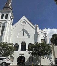 The outside of Mother Emanuel AME church church in Charleston, S.C. is seen last week. A
documentary about one of the victims of the mass shooting screens July 1 at the Virginia
Museum of History and Culture.