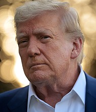 President Donald Trump speaks to reporters before boarding the Marine One presidential helicopter and departing the White House on June 24, 2025 in Washington, DC.
Mandatory Credit:	Chip Somodevilla/Getty Images via CNN Newsource