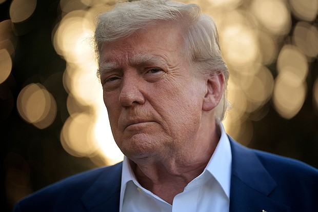 President Donald Trump speaks to reporters before boarding the Marine One presidential helicopter and departing the White House on June 24, 2025 in Washington, DC.
Mandatory Credit:	Chip Somodevilla/Getty Images via CNN Newsource
