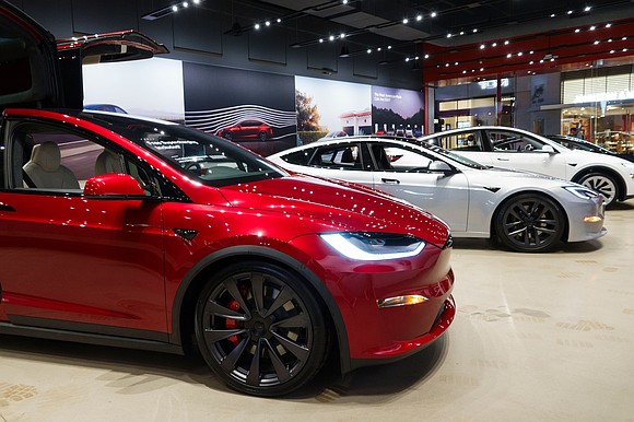 Tesla reported another record sales plunge Wednesday, as brand damage from CEO Elon Musk’s political activities and increased competition continued …