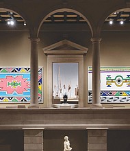 Entrance to VMFA’s African art galleries.