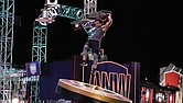 Barry Boyd competes on a recent episode of NBC’s “American Ninja Warrior.” The semifinals begin July 14.