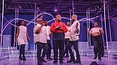 Marcus Antonio (center) plays Usher, the main character in the Richmond Triangle Players and Firehouse Theatre’s production of “A Strange Loop.”