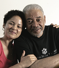 Bill Withers and his daughter Kori Withers as seen in Beverly Hills, Calif., in 2006.