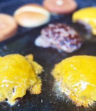 Florence suggests using a cast iron skillet or plancha to grill meats and vegetables.
Mandatory Credit:	Jeremy Harlan/CNN via CNN Newsource