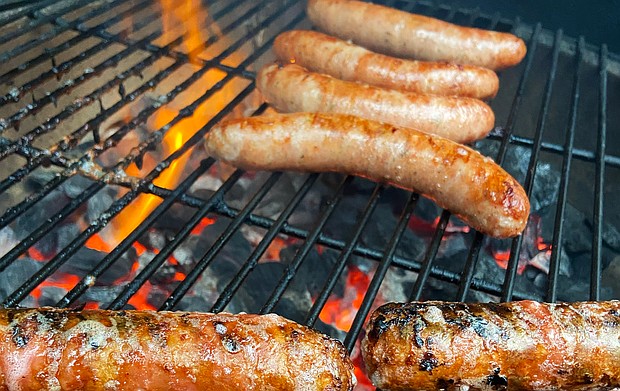 Chef Tyler Florence says turning the heat up too high is a common mistake for grillers.
Mandatory Credit:	Jeremy Harlan/CNN via CNN Newsource