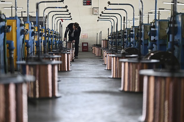 President Donald Trump said a 50% tariff on copper will be announced on July 8.
Mandatory Credit:	Fang Dongxu/FeatureChina/AP via CNN Newsource