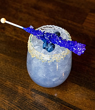 Taste Kitchen + Bar will feature 713 Day specialty cocktails including the Screwed Up Smash, the Lavender Rita, (pictured - made with Reposado Tequila, lime, agave, blueberry and lavender) and a Screwtown Punch, all served with custom Taste Styrofoam Double Cup souvenir keepsakes.
Photo: In House Social