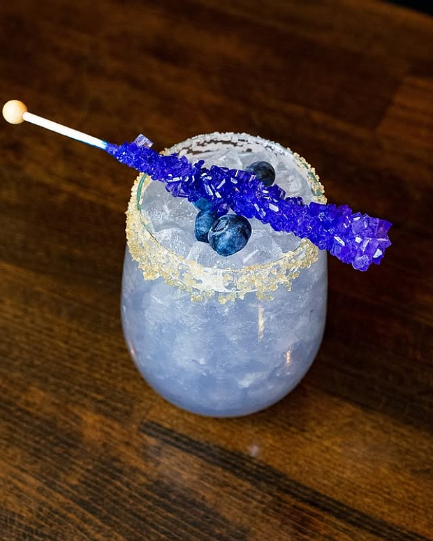 Taste Kitchen + Bar will feature 713 Day specialty cocktails including the Screwed Up Smash, the Lavender Rita, (pictured - made with Reposado Tequila, lime, agave, blueberry and lavender) and a Screwtown Punch, all served with custom Taste Styrofoam Double Cup souvenir keepsakes.  

Photo: In House Social