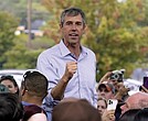 Beto O’Rourke, a former Texas Democratic gubernatorial candidate, addresses supporters at a campaign stop in Dallas in 2022.