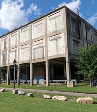 The Intermediate Terminal Building, located along the James River near the Rocketts Landing neighborhood, is seen Monday, July 7. Richmond’s Economic Development Authority has issued a proposals request for its reuse, redevelopment or rehabilitation.
