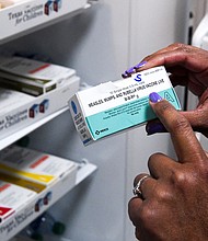 Childhood vaccination rates have been falling in the US, and the vast majority of measles cases this year have been in unvaccinated people.
Mandatory Credit:	Annie Rice/Reuters via CNN Newsource