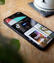 TikTok is seen in the app store of an iPhone on January 8.
Mandatory Credit:	Brook Joyner/CNN via CNN Newsource