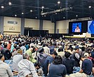 Nearly 10,000 gather for the Ahmadiyya Muslim Community's 75th Jalsa Salana.