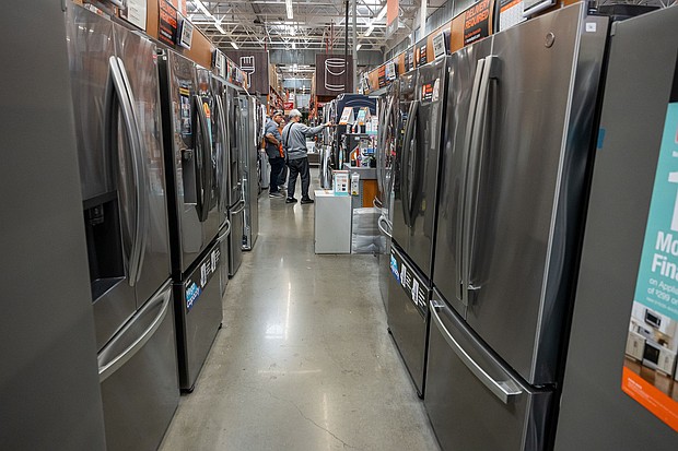 Home appliance prices are already rising. They could get even more expensive if President Donald Trump follows through on a slew of recent tariff threats.
Mandatory Credit:	David Paul Morris/Bloomberg/Getty Images via CNN Newsource