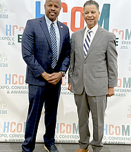 Rep. Ron Reynolds and Francis Page, Jr.