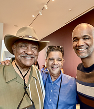 Dr. John Warren, NNPA New Chairman; Francis Page, Jr., Publisher, Houston Style Magazine; and Larry Lee, Publisher, Sacremento Observer