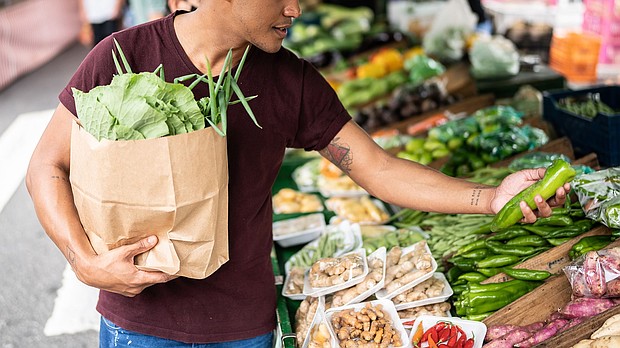 Eating plant-based foods can help heart health, said Dr. Nour Makarem of Columbia University.
Mandatory Credit:	FG Trade/E+/Getty Images via CNN Newsource