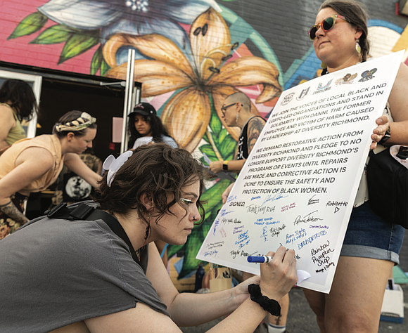 Nearly 100 people gathered Tuesday evening at Diversity Richmond for a town hall meeting marked by frustration and calls for …