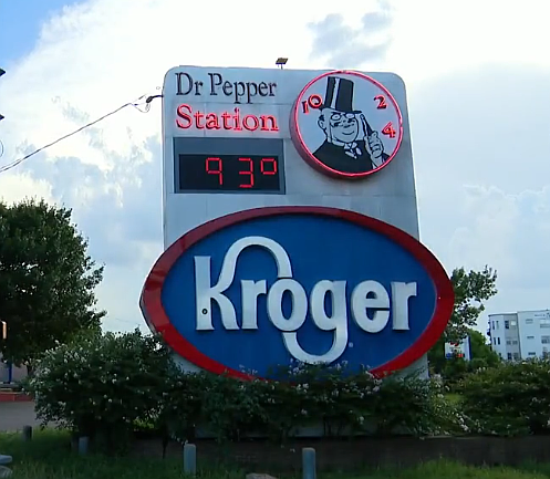 Kroger said it has intentionally decreased prices on merchandise, but some customers said the financial drop at the register went in a different direction.
Mandatory Credit:	KTVT via CNN Newsource