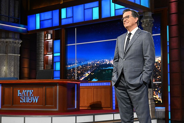 The Late Show with Stephen Colbert films a show on September 19, 2024. On July 17, it was announced “The Late Show” will cease production next May.
Mandatory Credit:	Scott Kowalchyk/CBS/Getty Images via CNN Newsource
