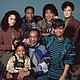 Warner poses with the cast of "The Cosby Show."
Mandatory Credit:	Alan Singer/NBC/Getty Images via CNN Newsource