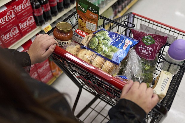 Republicans' new legislation makes the largest cuts to SNAP in the program's history.
Mandatory Credit:	Allison Dinner/AP via CNN Newsource