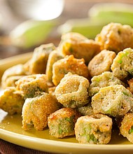 Fried okra is a delicious combination of two long-standing American culinary traditions.
Mandatory Credit:	bhofack2/iStockphoto/Getty Images via CNN Newsource