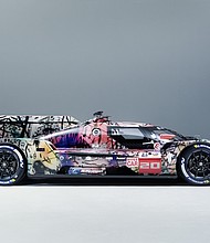 BMW M Hybrid V8 by Julie Mehretu