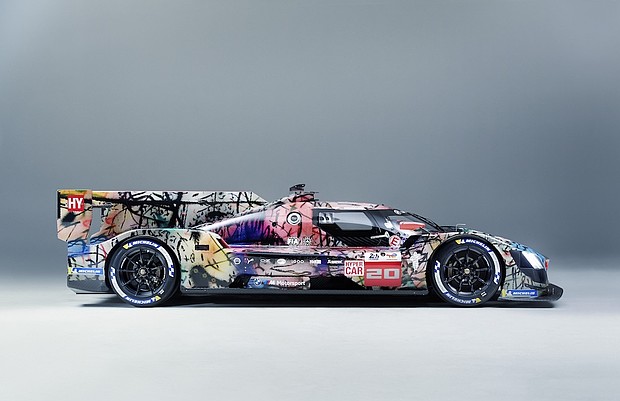 BMW M Hybrid V8 by Julie Mehretu
